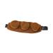 Homsfou 1 set of Moxibusion Heat holder Metal holder Portable burner metal clips Square Register bundles Bit holder Cassette Moxa Boring Ai-Box Size 2 Brown
