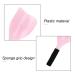 TAORANJU Barber Hair Salon Face Shield 2 Pcs Plastic Hairspray Face Masks with Sponge Handle Hairdresser Hair Styling Mask Tools Face Eyes Protector for Hairdressing Makeup (Random Color) - Buy Online on GoSupps.com