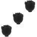 FRCOLOR 3pcs Rose Face Ice Tray Facial Ice Roller V-shape Face Roller Cocktail Ice Molds Round Ice Cube Mold Silicone Ice Tray Roller for Face Spherical Refrigerator Food Grade Silicone