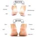 Xilinshop Spa Socks - Silicone Gel Heel Moisturizing Socks for Dry Foot Care | 1 Pair (2 Pieces) - Buy Online on GoSupps.com