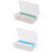Silicon Interdental Brush - Ultra Narrow Disposable Tooth Cleaner - 160pcs Box - Blue Silicone Toothpick for Dental Care - Buy Online on GoSupps.com