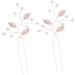 FRCOLOR 6 Pcs Hair Clips & Tiara Hairpins - U-Shaped Bridal Hair Stick Accessories - Perfect for Weddings & Special Occasions - Buy Online on GoSupps.com