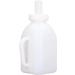 Uadme 1L Calf Milk Bottle - Horizontal Feeding Cup for Cows - Breastfeeding Milk Dispenser with Removable Pacifier - Buy Online on GoSupps.com