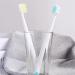 Soft Bristle Adult Manual Toothbrush with Wide Head, Tongue Coating Brush - Set of 2 | Ideal for Gingival Sensitivity - 48 Holes - Buy Online on GoSupps.com