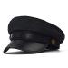 GRNUS Chauffeur Hat for Men Women Classic Vintage Newsboy Cap Costume Hats Beret Cap One Size Black