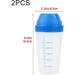 Bouteille De Shaker De Prot ines 2 Pi ces Bouteille De Shaker Transparente Milkshake Bouteille De M lange De Poudre De Prot ines Tasse De Shake Bouteille D' Pratique Verres - Buy Online on GoSupps.com