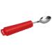 NRS Healthcare Red Handled Cutlery - Teaspoon