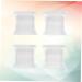Lurrose Silicone Toe Valgus Separators - 2 Pair H-Shaped Splitter Bunion Corrector | Foot Adjuster & Protector - White 3x2.8cm - Buy Online on GoSupps.com