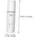 MUSISALY 2pcs Spray Meter Face Hydrating Moisturizer Moisturizing Mister Portable Diffuser Plastic White - Buy Online on GoSupps.com