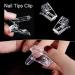 Nuoshen 5pcs Transparent Nail Tips Clip Poly Gel Builder Kit - Manicure Tools for Quick & Easy Nail Extension - UV LED Friendly - Buy Online on GoSupps.com