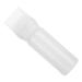 SIXRUN Hair Dyeing Bottle Brush Shampoo Comb Applicator Tool for Professional Home Purple Pink White Plastic 160ml (White)