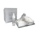Essential Oil Passive Diffuser Luminous Snow Mountain Aromatherapy Diffuser Aromatherapy Diffuser Bathroom Living Room Bedroom Car Desktop Grey Grey white