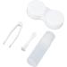 Buy EVSCAN Love Series Contact Lens Container - Portable Cute Cartoon Storage for Girls & Women - Buy Online on GoSupps.com