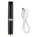 Electric Eyelash Curler Heated Eyelash Curler Electric Rechargeable Long Lasting Lash Curler for Makeup Black