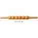 Universal Wooden Roller Massager - 6 Rotating Rollers | Massage Tools & Accessories for Total Body Relief - Buy Online on GoSupps.com