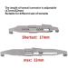 ANGGREK Ingrown Toenail Corrector | Stainless Steel Tool for Pain Relief & Correction | Effective Ingrown Toenail Treatment - Buy Online on GoSupps.com