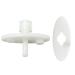 Replacement Parts for 4moms mamaroo 1026 Mobile Attachment Connector Piece Toy Bar Conversion Attachment for Model 1026 Longer Toy Bar Attachment Point and a Spacer White