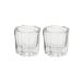 Manicure Bowl 2pcs Dappen Dish for Acrylic Nails Clear Glass Acrylic Nail Monomer Liquid Bowl Acrylic Powder Holder Acrylic Glass Jar Dampen Dish Liquid Cup