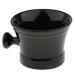 Sharplace Black Ceramic Shaving Bowl | Premium Shaving Accessories for a Luxurious Grooming Experience | International Shipping Available - Buy Online on GoSupps.com