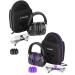 TRADESMART His & Hers Gift - Purple & Gunmetal Grey Shooting Ear and Eye Kits U.S. Certified for Women & Men