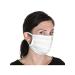 Maskworld - Mouth and nose protection made of organic cotton - white - reusable & washable - fabric mask everyday mask 5 masks