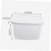 PRETYZOOM Fridge Storage Boxes Kitchen Crisper Home Crisper Fruit Crisper Vegetables Crisper With Cover Ginger 1 - Buy Online on GoSupps.com