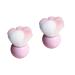FRCOLOR 2pcs Nail Tools Lady Tools Travel Makeup Brush Professional Makeup Brush Cosmetic Foundation Tool Powder 6.5X5X5CMx2pcs Pinkx2pcs