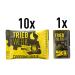 TRIEBWERK Caffeine Chewing Gum - 50mg Peppermint Flavor 100 Pieces with Vitamin B12 | 10x Refill Packs | Boost Energy & Focus - Buy Online on GoSupps.com