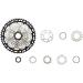 SHIMANO XT CS-M8100 Cassette - 12-Speed Silver/Black Micro Spline 10-51t - Buy Online on GoSupps.com