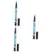 NOLITOY 3pcs Liquid Eyeliner Black Waterproof Eyeliner Liquid Liner Women Eyeliner Waterproof Pen No Smudge 1 count (Pack of 1) As Shownx3pcs