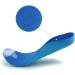 CSCDD Arch Pad PU Insole for Flat Feet - Figure Eight Design (36-39) | Blue - Comfortable Support for Indoor & Outdoor Use - Buy Online on GoSupps.com