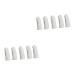 FRCOLOR 10 Pcs Finger Guard Prevent Injury Finger Sleeve Heat Insulation Finger Sleeve Finger Protector Whitex2pcs 6X2X2cmx2pcs