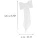 FOMIYES Bridal Tassel Hair Clip Wedding Rhinestone Bow Barrette Rhinestone Hair Bow Crystal Bowknot Clip Bridal Hair Bow Girl Hair Bows Bow for Hair Bridesmaid Luxurious Button Rhinestones - Buy Online on GoSupps.com