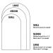 Adjust-A-Lift Heel Lift - Small 5 Wide | Correct Leg Length Discrepancies, Heel Spurs Pain Relief - Buy Online on GoSupps.com