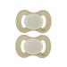 Lullaby Planet Pack of 2 Round Latex Night Pacifiers - Size 2 (6-12 Months) | Lake Green - International Shipping Available - Buy Online on GoSupps.com