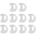 Pinky Toe Separators Translucent Gel Toe Protector Spreader Small Silicone Toe Spacers Cushions for Curled Overlapping Separate Toe Correct  - Buy Online on GoSupps.com