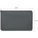 AUDWUD Silicone Waterproof Pet Feeding Mat - Anti-Slip Grey Bowl Mat 18.5 x 11.5 - Buy Online on GoSupps.com