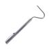 POPETPOP telescoping pole with hook pocket stainless steel snake tong telescoping snake hook snake hooks and grabbers snake tool sidewinder Collapsible Snake Hook reptile telescopic grapple