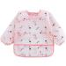 QinGuang 5pcs Long Sleeve Baby Bibs | Waterproof Feeding Apron for 6-36 Months - Buy Online on GoSupps.com