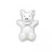 OUNONA Candle Molds Clay Molds Animal Silicone Candy Candle Decor Cake Pops Mold Non-Stick Mold Silicone Ice Cube Molds Ice Block Mold Chocolate Molds DIY Dessert Mold Piggy Biscuit 3D