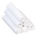 Bornino Flannelltche 6er set molton towels for babies sniffer towel diaper pad spit towel 40x40 cm pure cotton white - easy to care for