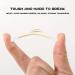 Organic Cotton Swabs with Wooden Sticks 200 Pcs Pack - Biodegradable Bamboo Spiral Head Qtips for Ears and Makeup - Buy Online on GoSupps.com