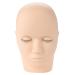 Eyelash Extension Training Head - Realistic Rubber Doll for Cosmetology & Makeup Shops | Perfect for Eyelash Extensions Practice - Buy Online on GoSupps.com