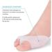 Bunion Corrector with Gel Toe Straightener - Pain Relief Silicone Toe Spacer for Athletes, Dancers, and Yoga Practitioners - Buy Online on GoSupps.com