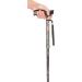 Foldable Walking Cane Portable Hand Walking Stic Walking Cane with Smooth Wood Handle Adjustable Walking Cane Folding Cane for Men & Women Collapsible Canes for Seniors Brown - Buy Online on GoSupps.com