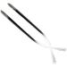 Qdragvoi Exchange of the glasses brackets Temple glasses spare bracket frame glasses bricks glasses replacement accessories 1 pair of color gradient plastic glasses Temple glasses