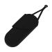 PLAFOPE Curling Iron Storage Bag Reusable Curling Iron Bag Curling Iron Carrier Storage Bag for Travel Curling Iron Storage Organizer Silicone Curling Iron Bag Portable Curling Iron Bag 29.50X13.50X2.00CM Black