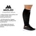 Mojo Compression Calf Sleeves 20-30mmHg - Plus Size 5XL Black - Shin Splint Support - Buy Online on GoSupps.com