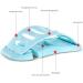 OBHDRERRY Backresting Device - Blue Massager & Lumbar Support for Fitness Pain Relief & Relaxation - International Shipping Available - Buy Online on GoSupps.com