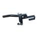 Saddle holder foldable for hanging on horse | Saddle holder to pull out | Saddle holder portable | black (1x black)